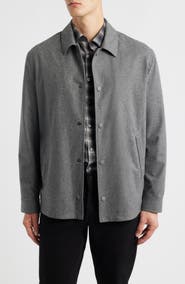 Canali Cashmere Blend Overshirt
