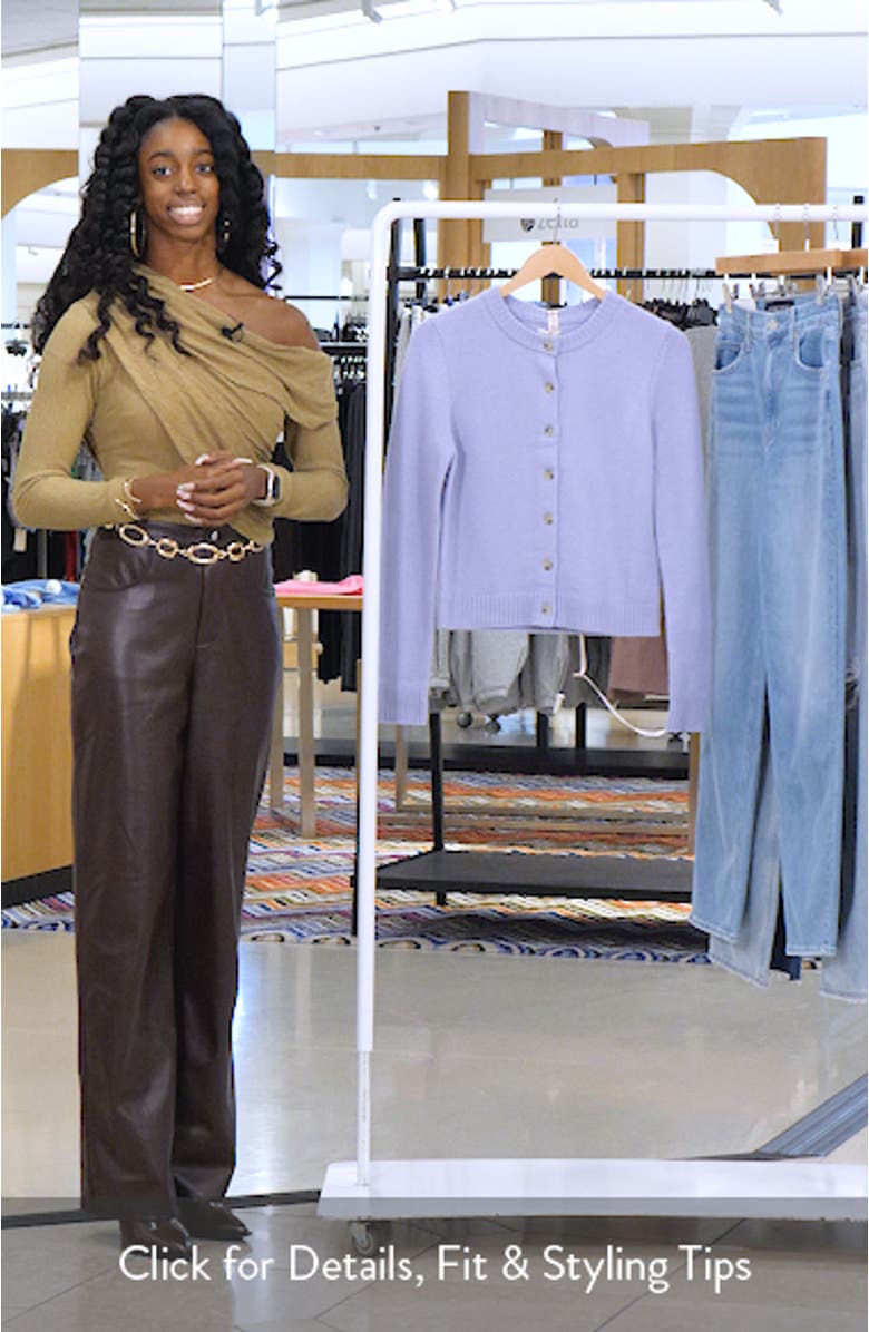 Signature Bluebell Wool & Cashmere Blend Cardigan, sales video thumbnail