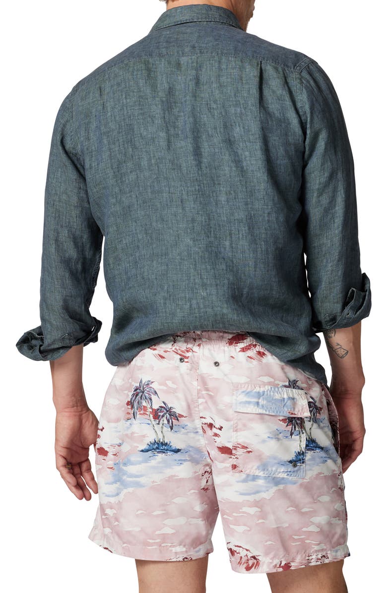 Rodd
Gunn Coromandel Button-Up Linen Shirt, Alternate, color, Ash