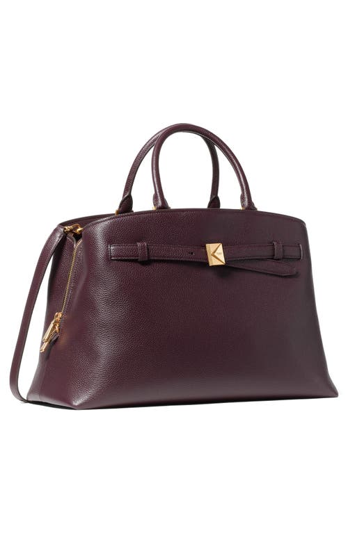 Kate Spade New York Large Deco Pebble Leather Satchel