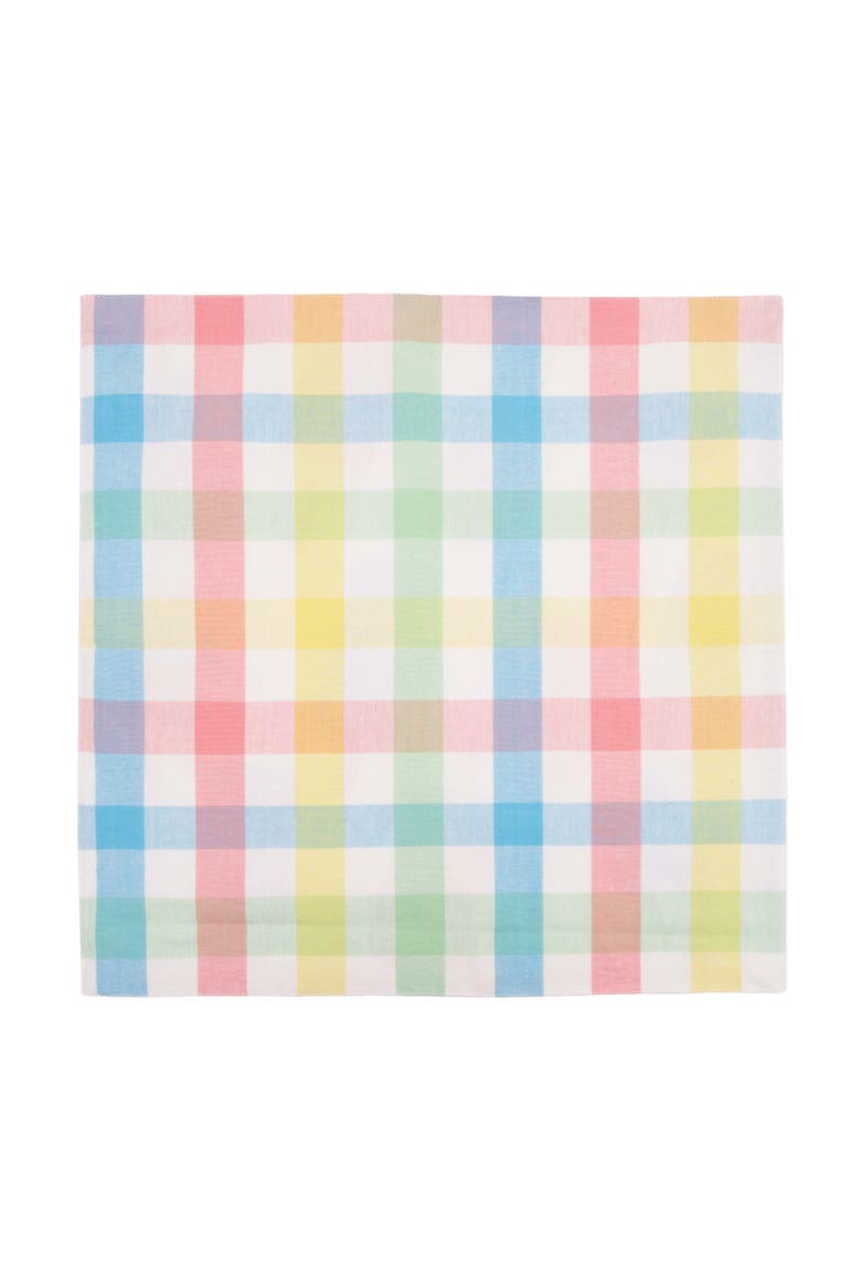 Popsicle Summer Embroidered Napkins Set of 6, Alternate, color, Pink
