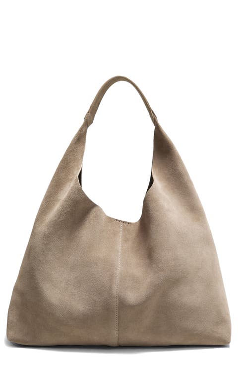 Small Suede Shoulder Bag