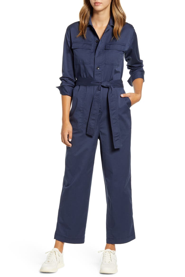 The Modern Utility Jumpsuit, Alternate, color, MOOD INDIGO