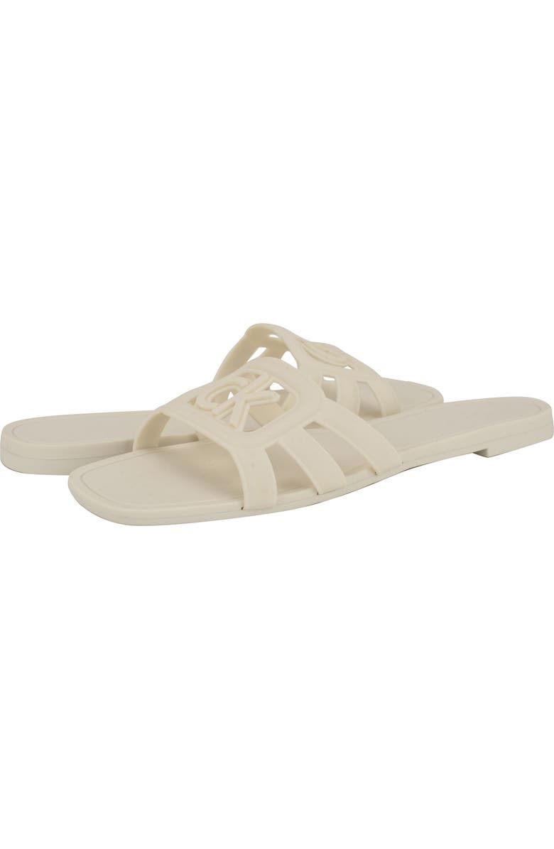 Calvin Klein Yoana Slide Sandal, Alternate, color, White