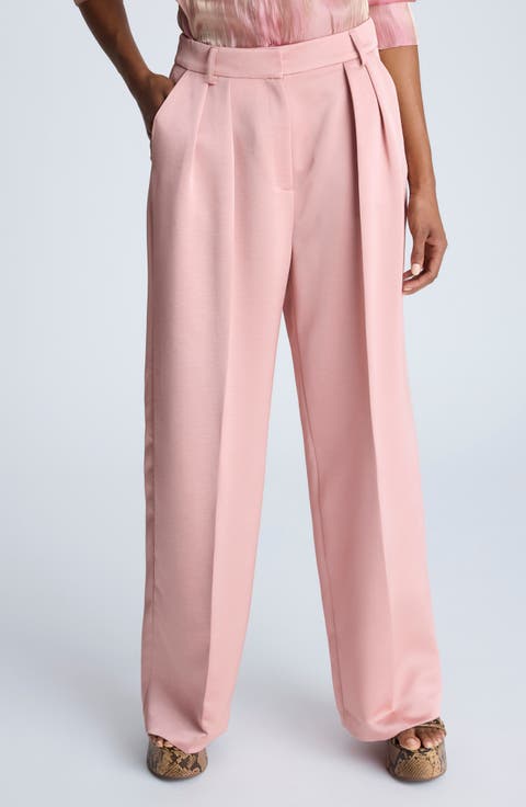 Women's Pink Wide-Leg Pants | Nordstrom