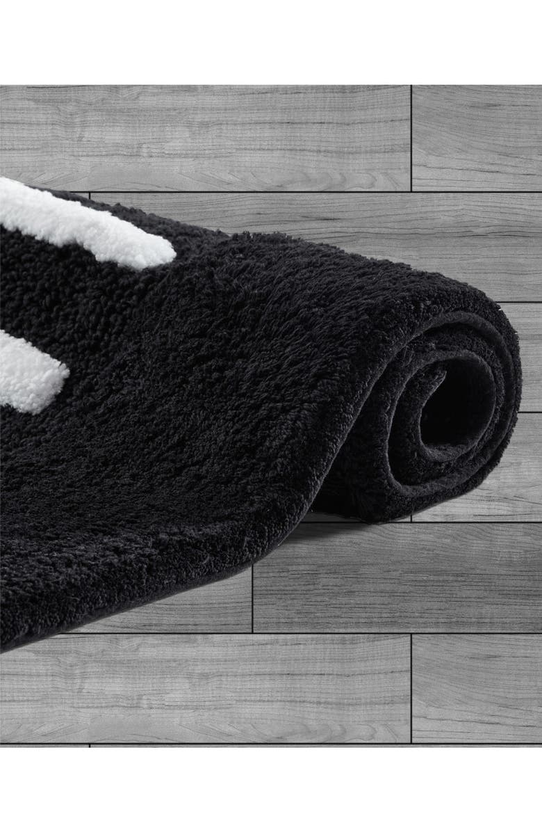 Jean Pierre New York His & Hers 2-Piece Bath Mat Set, Alternate, color, Black