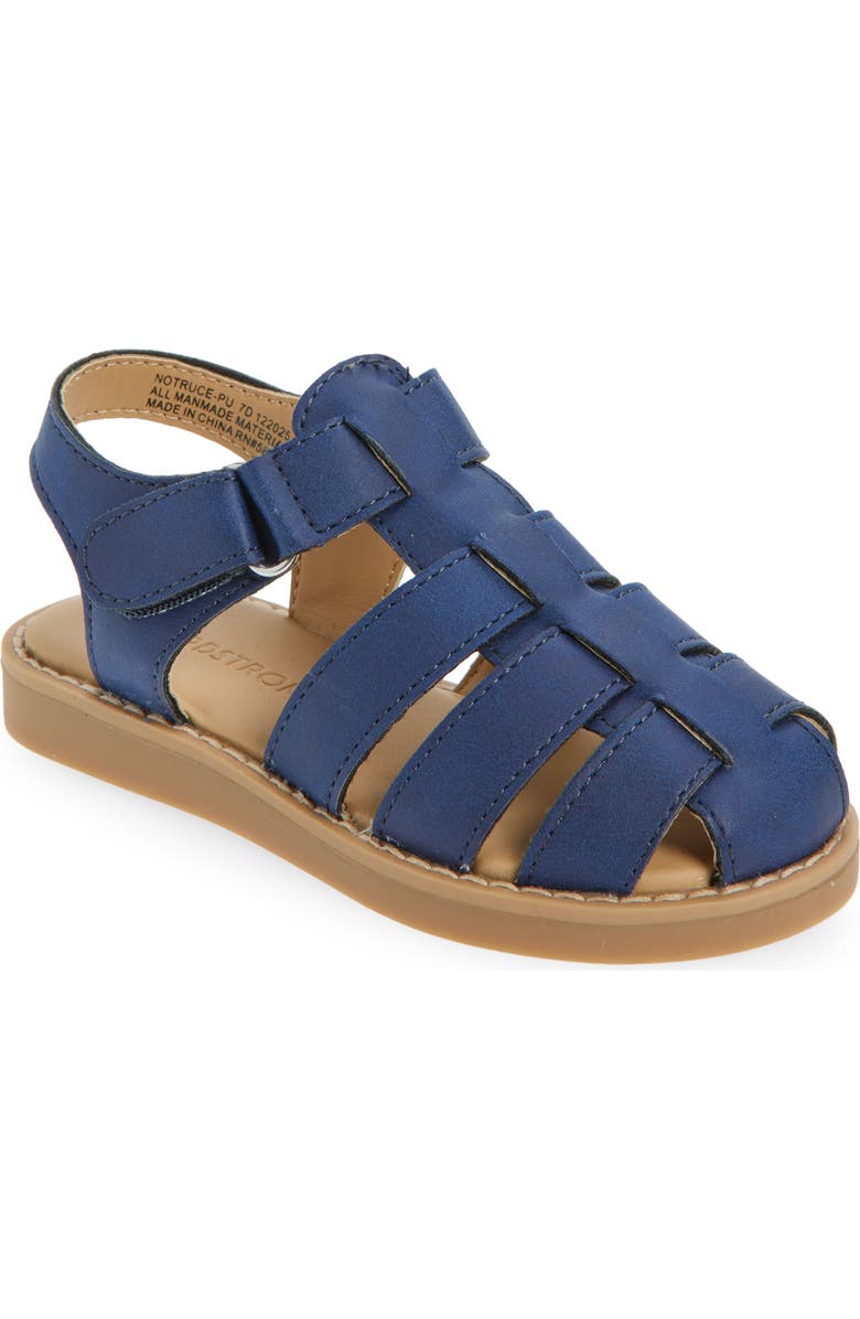 Nordstrom Kids' Truce Fisherman Sandal, Main, color, Navy