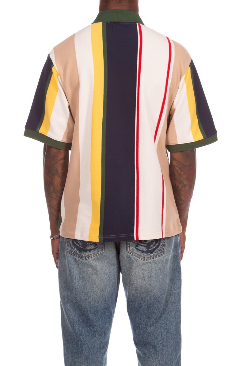Billionaire Boys Club Outback Stripe Polo, Alternate, color, Sesame