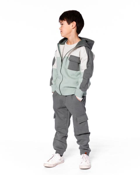 Fleece Sweatpants with Cargo Pockets (Little Kid & Big Kid)
