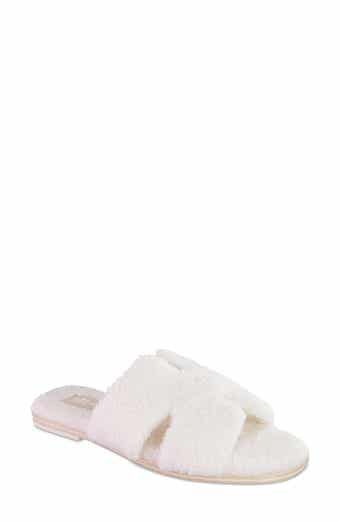 MIA Cosette Faux Shearling Sandal