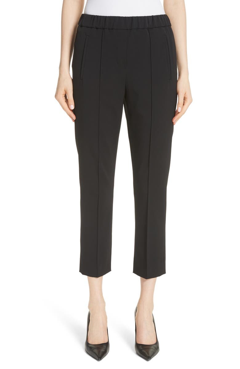 Michael Kors Pintuck Wool Blend Trousers, Main, color, 