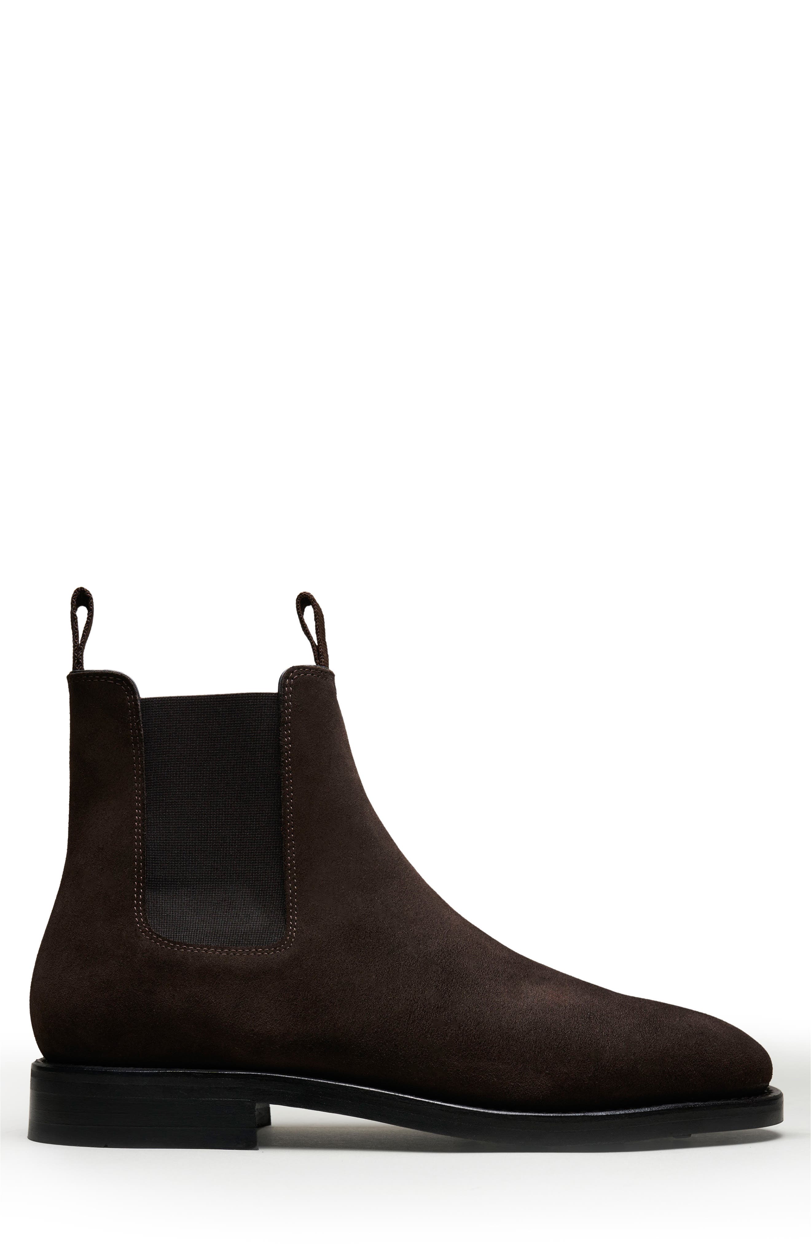 The Chelsea Boot, Alternate, color, BROWN SUEDE