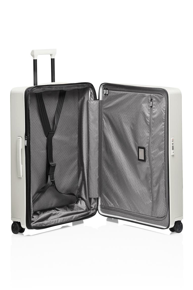 Roadster Check-In Large 30-Inch Spinner Suitcase, Alternate, color, WHITE