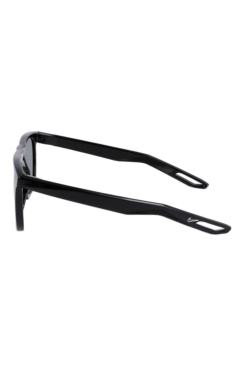 Flatspot XXII 52mm Polarized Geometric Sunglasses, Alternate, color, BLACK/ POLAR GREY