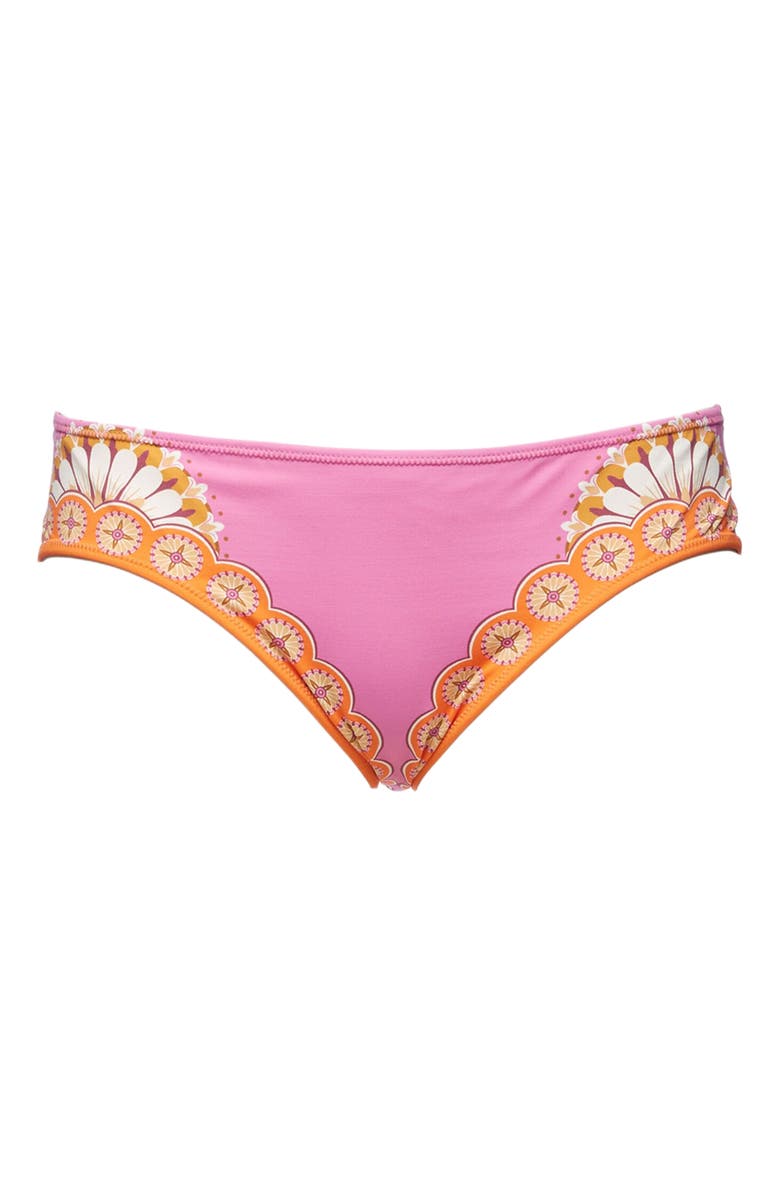 La DoubleJ Sunset Bikini Bottom Napoli Plates Placée Pink, Alternate, color, Napoli Plates Placée Pink