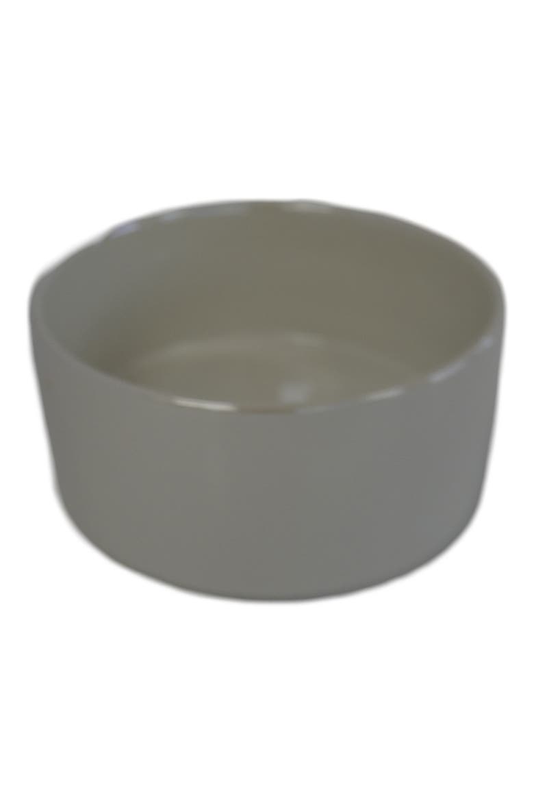 Luigi Luxe Dog Bowl, Alternate, color, WHITE