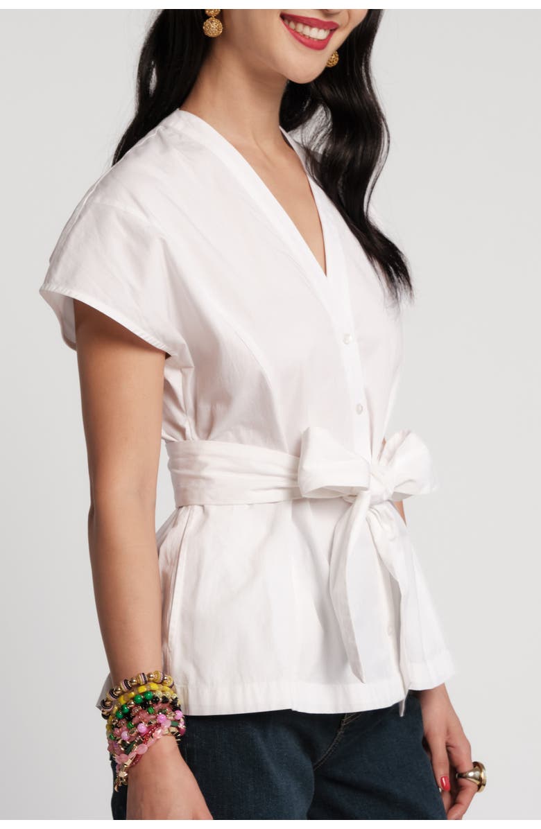 Frances Valentine Eve Top, Alternate, color, White