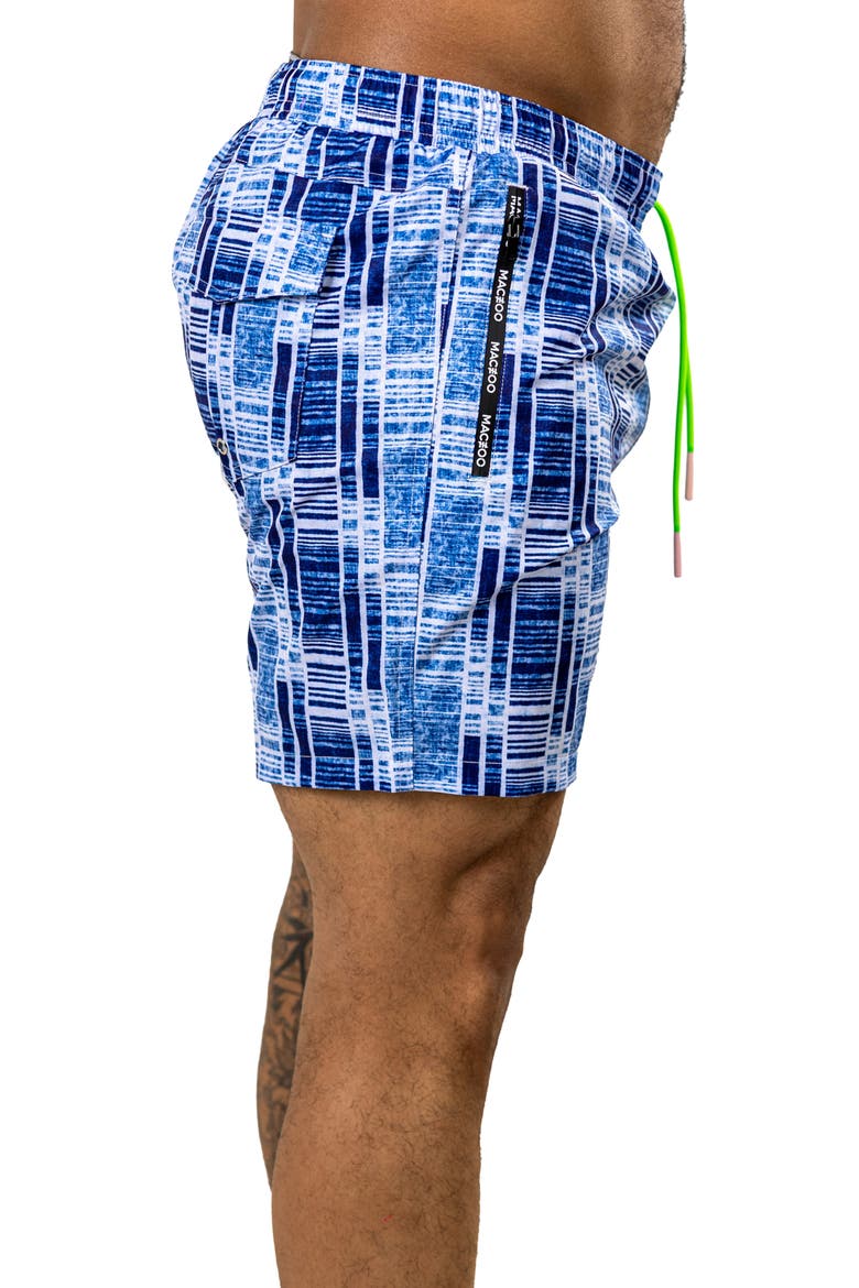 Marthyr Swim Trunks, Alternate, color, BLUE