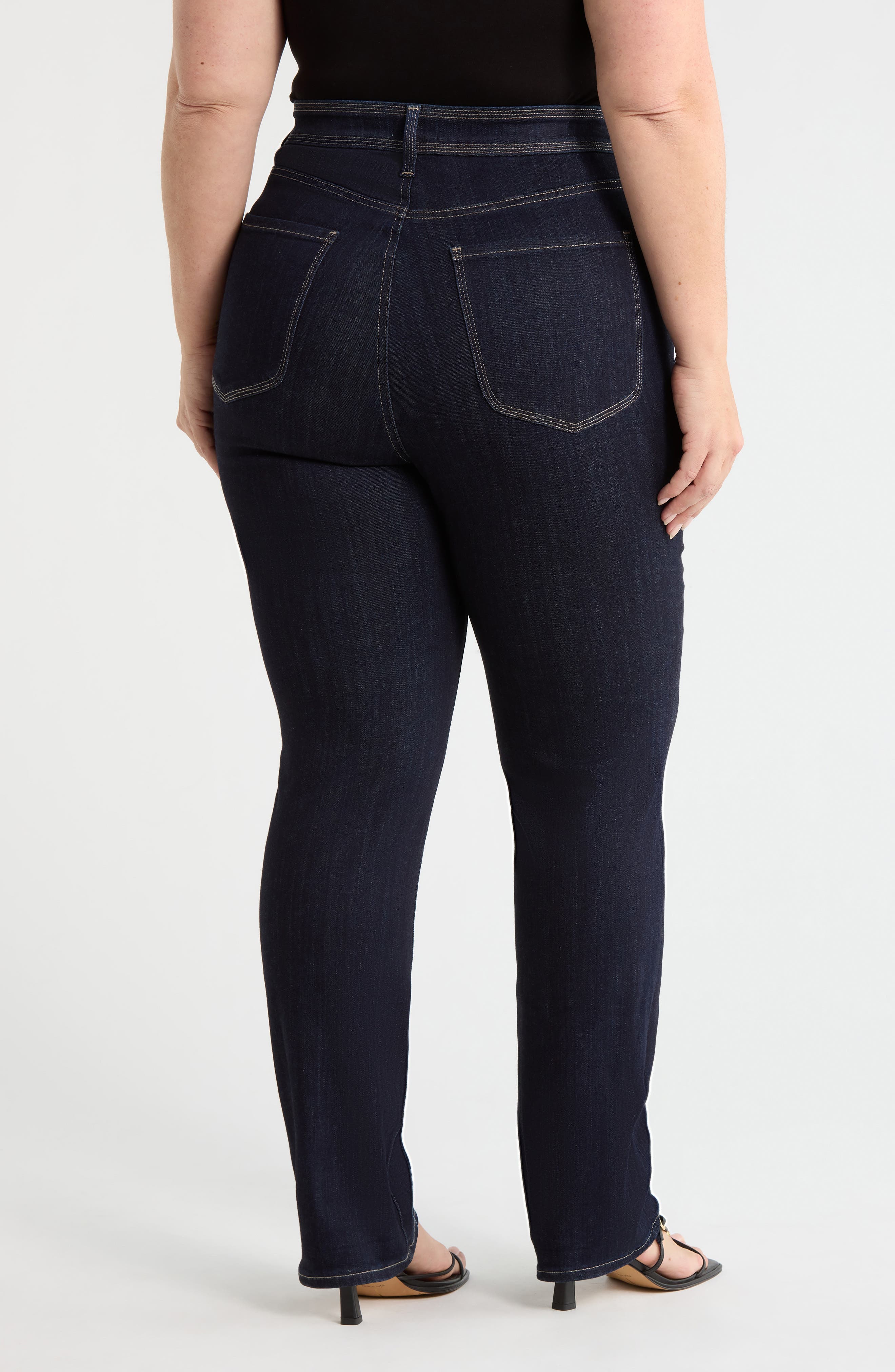 Marilyn Cuffed Straight Leg Jeans - image 2