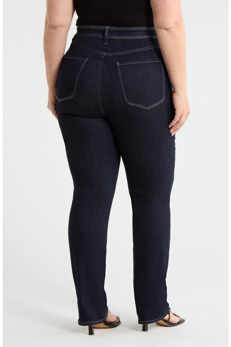 Marilyn Cuffed Straight Leg Jeans, Alternate, color, MORNINGTIDES