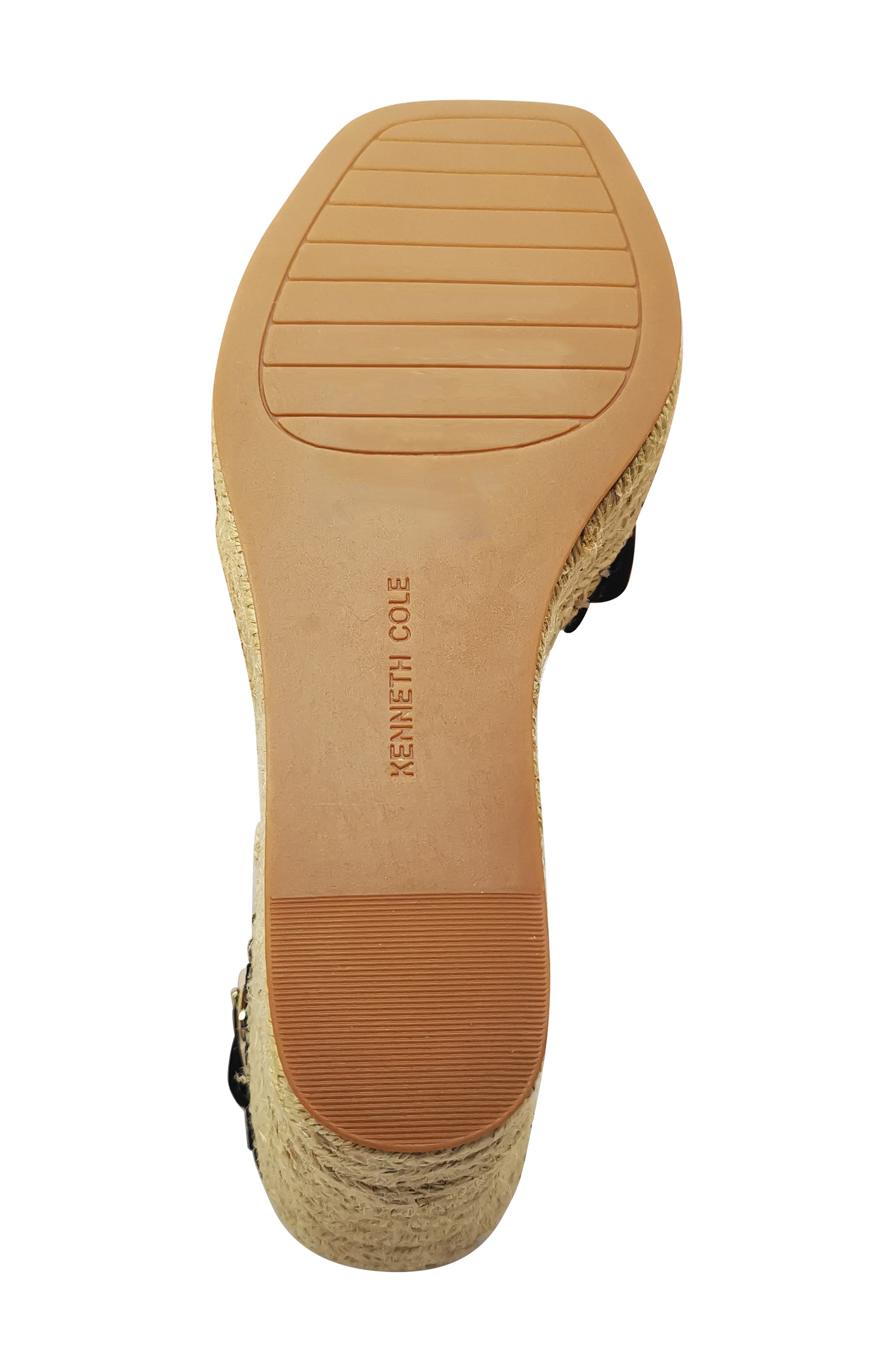 Kenneth Cole Sol Ankle Strap Espadrille Platform Wedge Sandal, Alternate, color, 