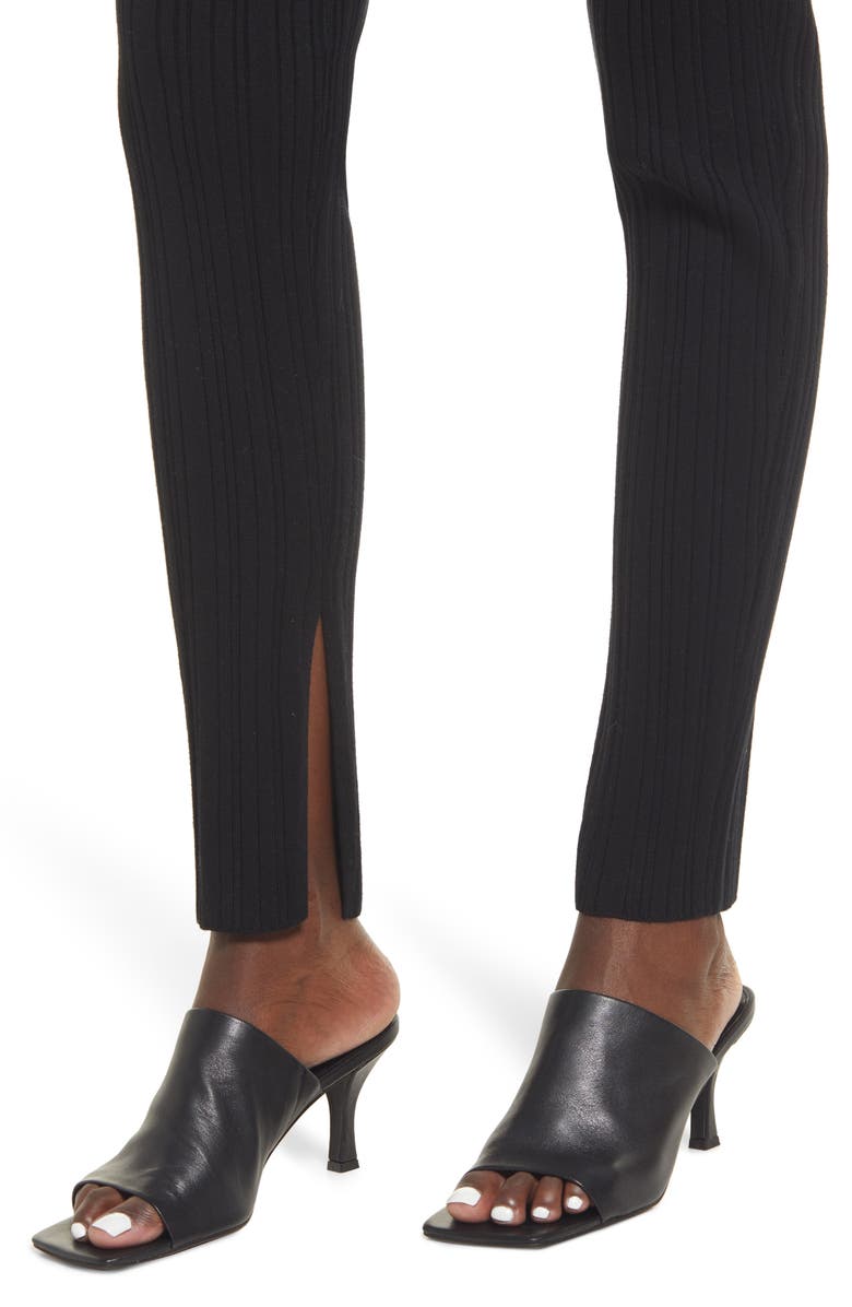 Open Edit Split Hem Sweater Pants, Alternate, color,