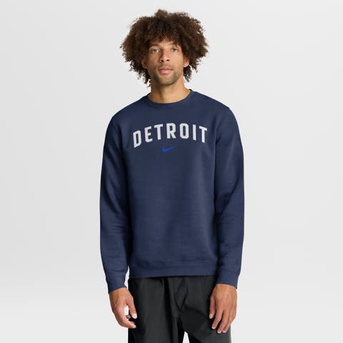 Men's Nike Navy Detroit Tigers City Connect Club Sweatshirt