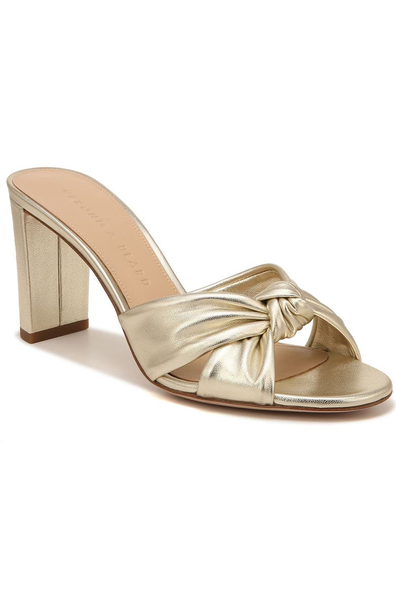 Veronica Beard Ganita Sandal, Main, color, Platinum