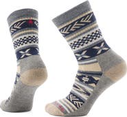 Smartwool Everyday Cozy Cabin Games Wool Blend Crew Socks