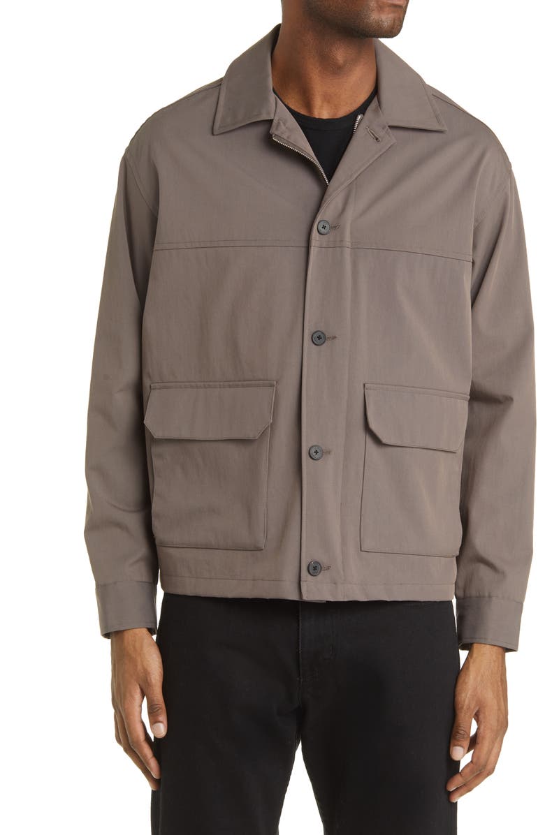 FRAME Twill Club Jacket, Alternate, color, 