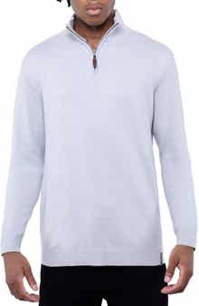 Spring + Mercer Mock Neck Quarter Zip Sweater