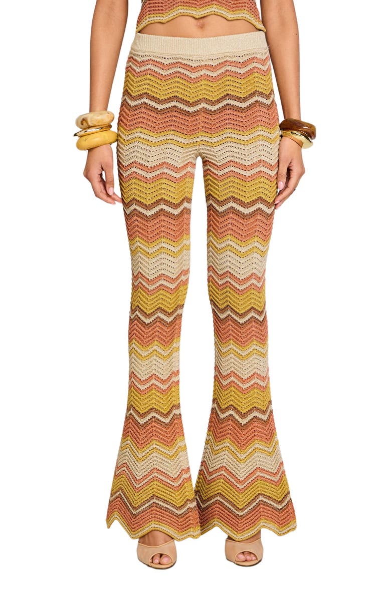 Retrofête Amira Crochet Pants, Alternate, color,