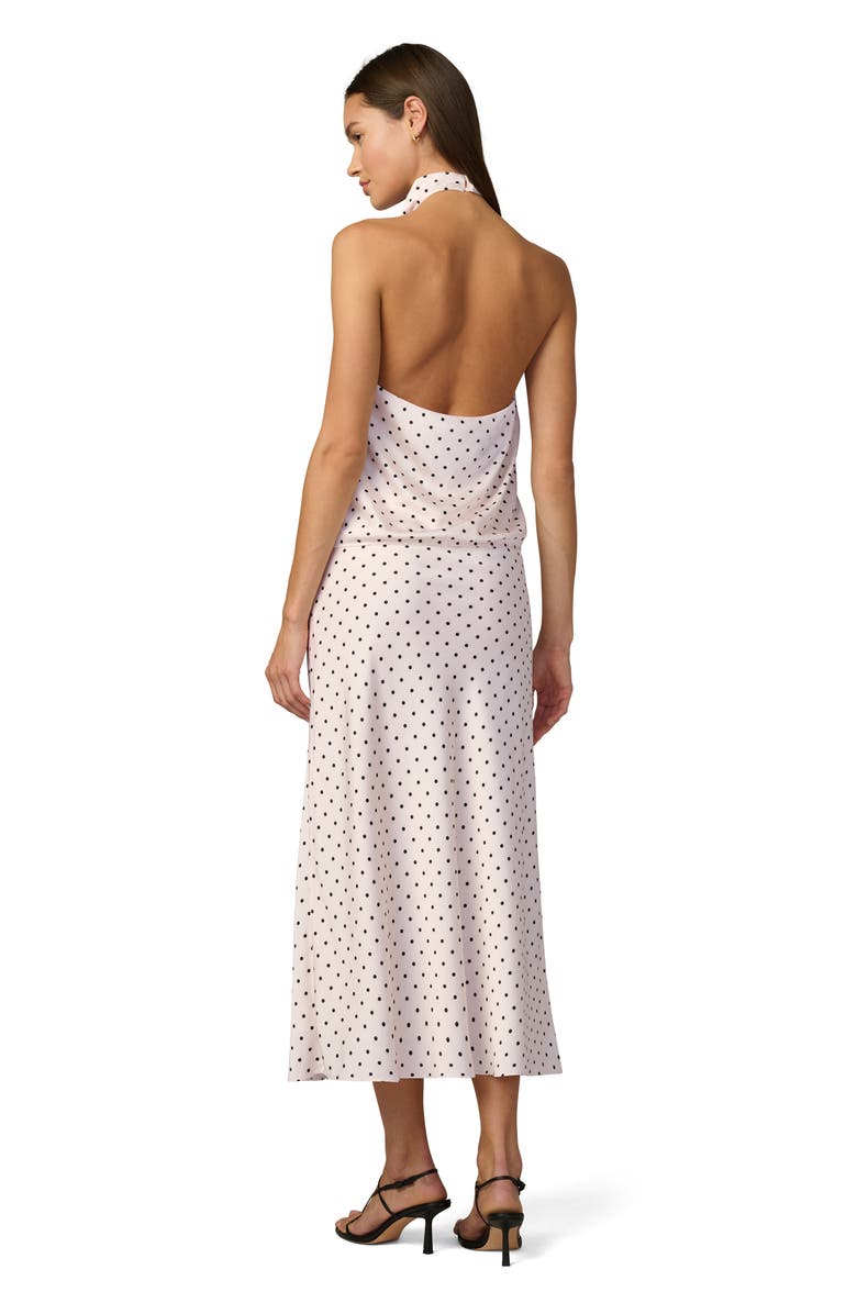 Joe's The Ines Polka Dot Midi Skirt, Alternate, color, Ecru Polka Dot
