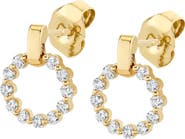 Michael M Cloud Single Drop Earrings