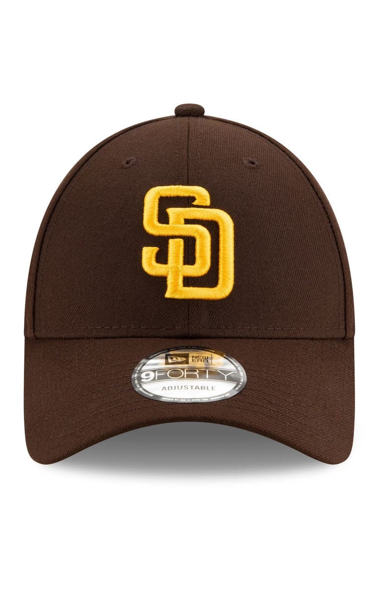 New Era Men's New Era Brown San Diego Padres The League 9FORTY Adjustable Hat, Alternate, color, 