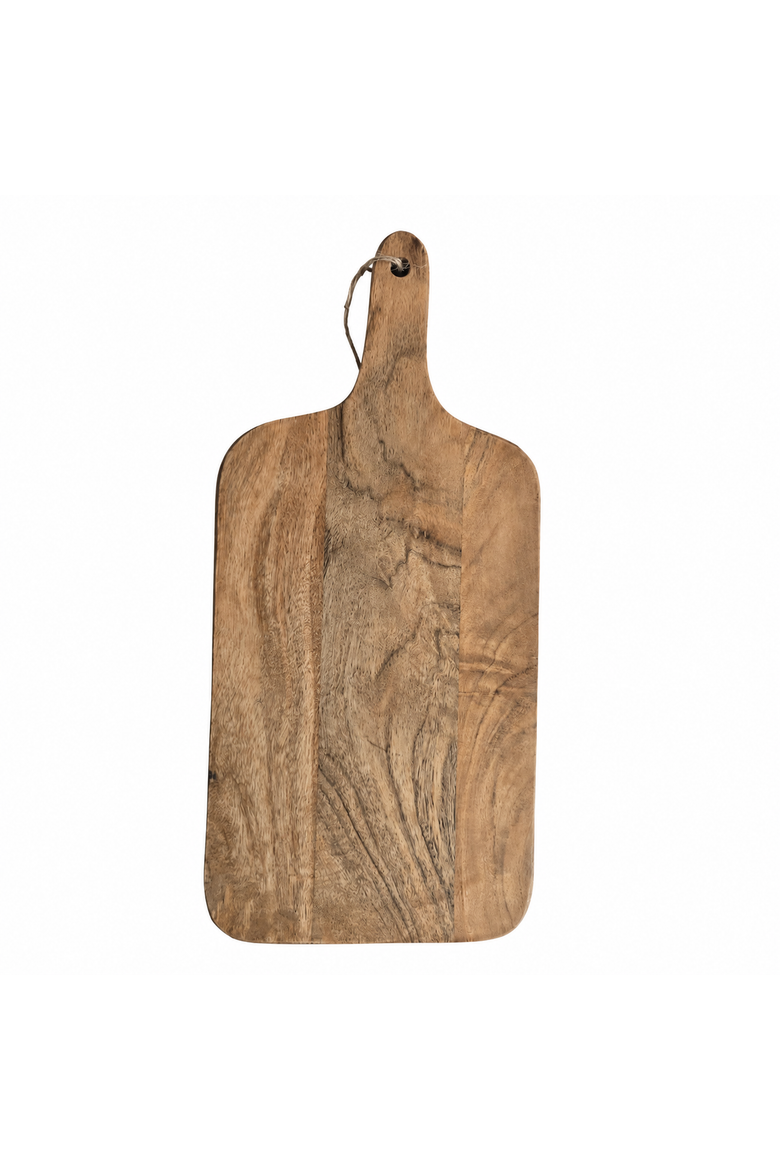 Acacia Wood Chopping Board with Handle Wooden Cutting Board, Main, color, Natural Wood