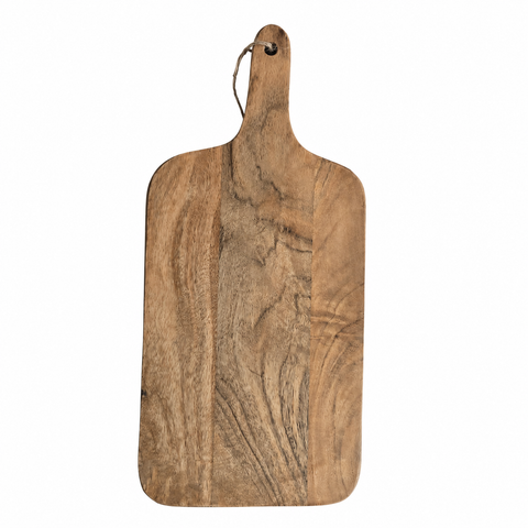 Acacia Wood Chopping Board with Handle Wooden Cutting Board