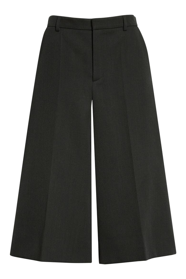 Wool Tricotine Bermuda Shorts, Main, color, KHAKI