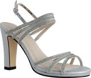 Touch Ups Elizabeth Crystal Embellished Sandal