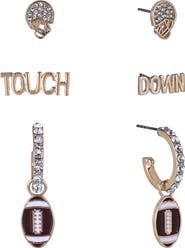 Hallmark Game Day Trio Earring Set