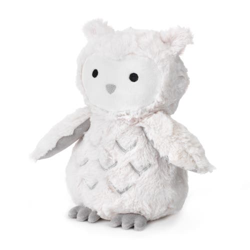 Lambs & Ivy Luna Plush Owl Stuffed Animal In White