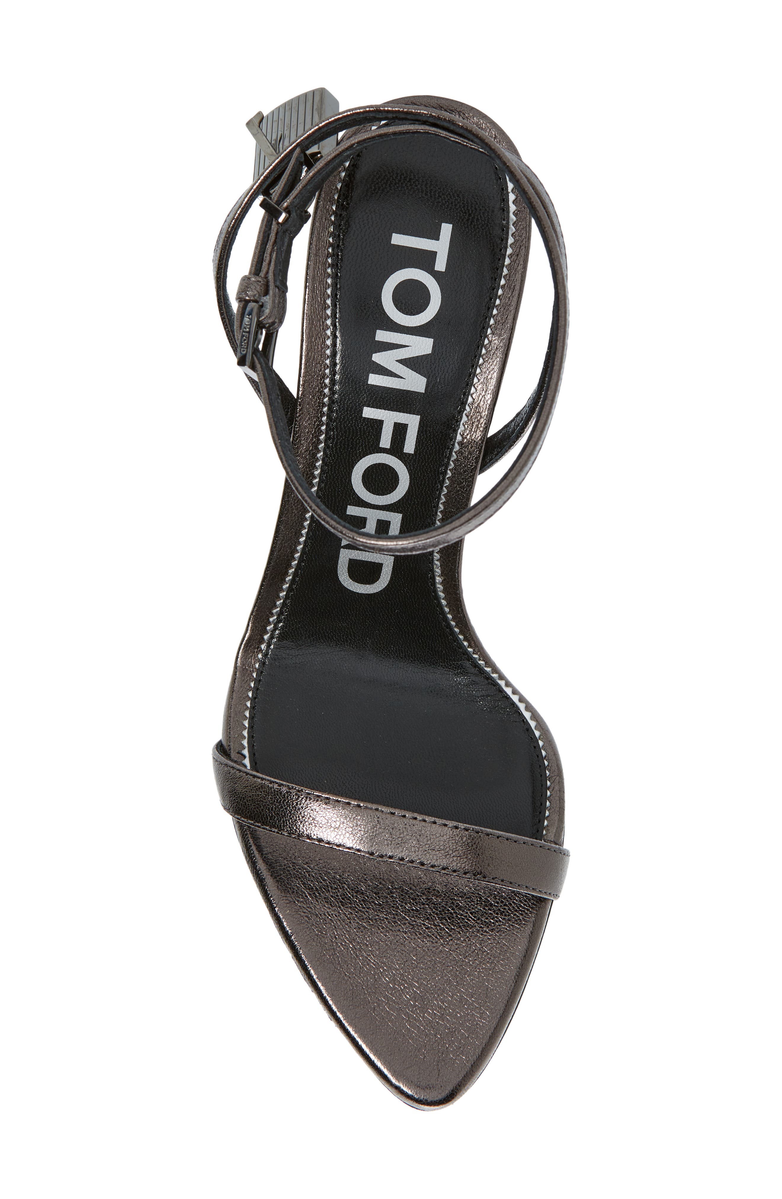 TOM FORD Padlock Ankle Strap Sandal, Alternate, color, 
