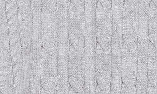 Rdi Embroidered Teddy Polo Sweater In Gray