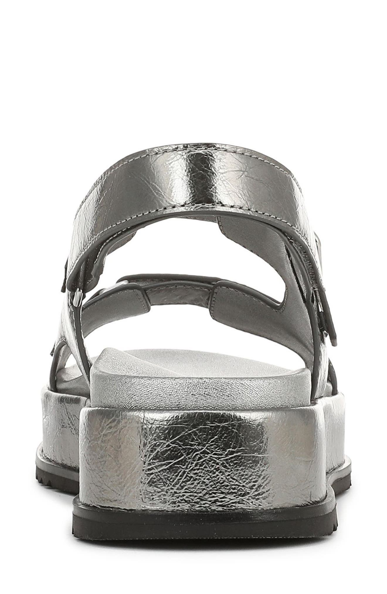 Naturalizer Ziva Slingback Sandal, Alternate, color, Pewter