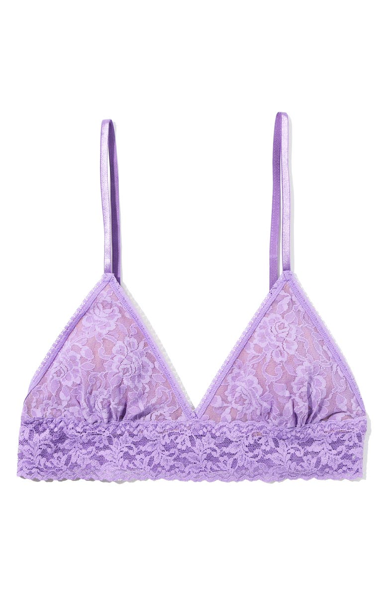 Hanky Panky Signature Lace Padded Bralette, Alternate, color, Love Potion Purple
