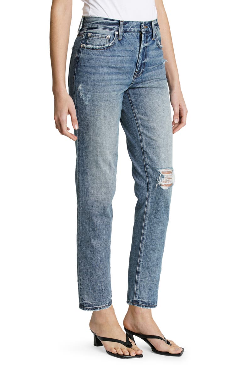 Presley High Waist Boyfriend Jeans, Alternate, color, ANTIDOTE
