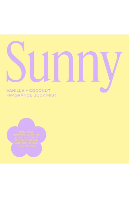Daise Lowkey  Fragrance Body Mist In Yellow