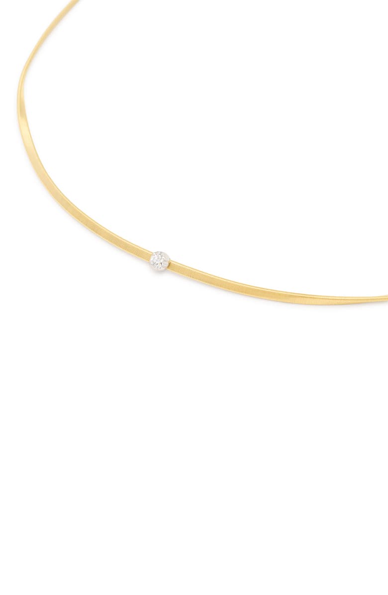 Marco Bicego Marrakech Diamond Coil Necklace, Alternate, color, 18K Yellow/White Gold