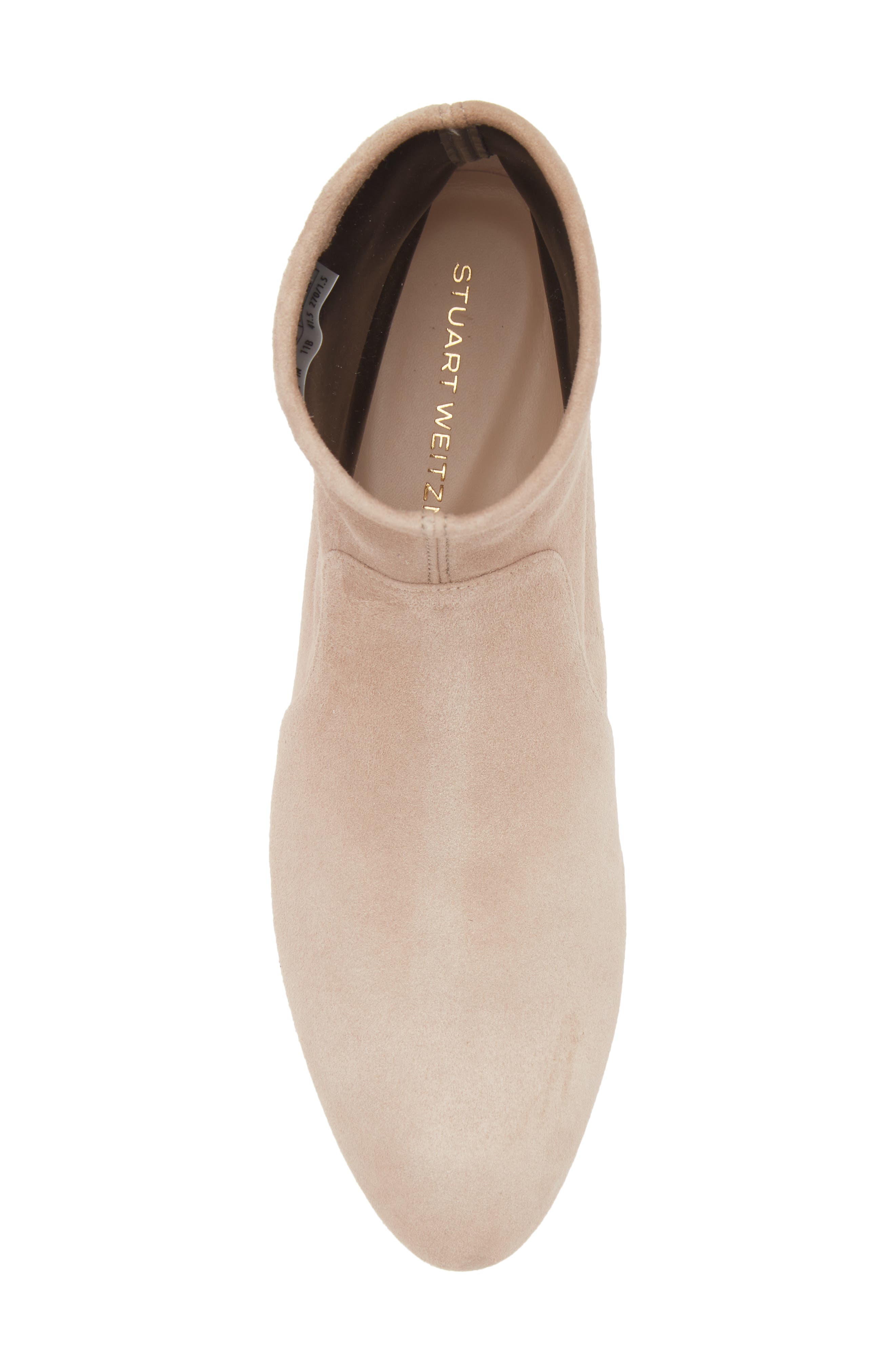 Flareblock 60 Zip Bootie, Alternate, color, TAN PATENT