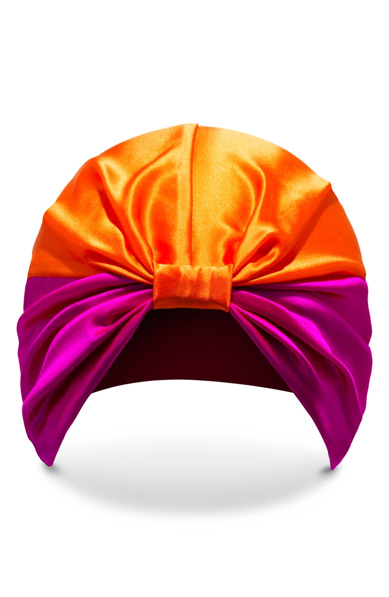 SILKE London The Poppy Silk Hair Wrap, Main, color, 